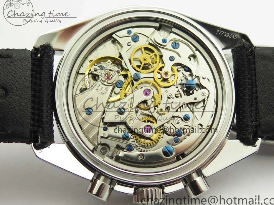 0723 Speedmaster SS Snoopy OMF Best Edition White Dial on Nylon Strap Manual Winding Chrono Movement WellDesigned 7990